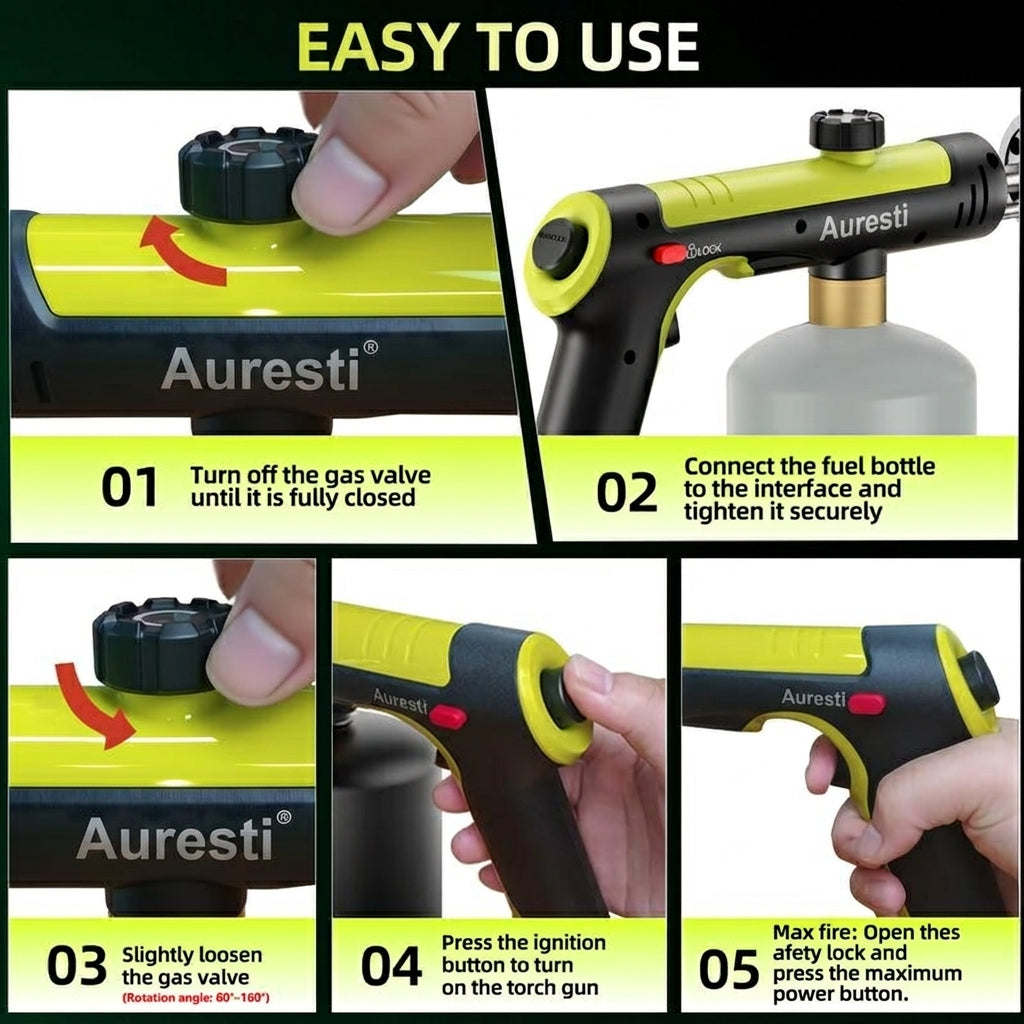 Auresti™ - Powerful Propane Torch