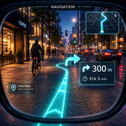 AI Smart Glasses - 8MP Camera, Real-Time Translation & Navigation