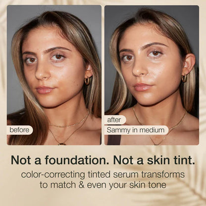 CC color-correcting tinted serum