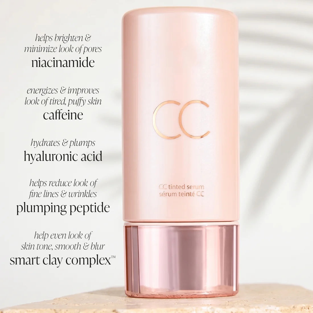 CC color-correcting tinted serum